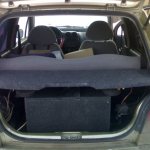 Акустическая полка на Матиз