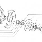 Деталировка ступицы Нива Шевроле, схема