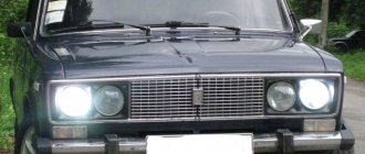Xenons VAZ-2106