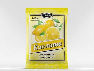 Лимонная кислота для приготовления промывочной жидкости