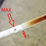 minimum and maximum machine suit mark