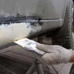 Шпаклевка автомобиля