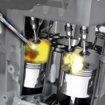 Свеча накаливания в дизельном двигателе