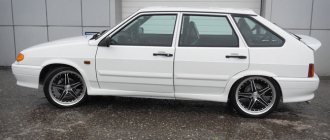 Tuning VAZ 2114 in Dagestan style