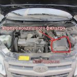 Воздушный фильтр Лада Гранта: где находится, замена